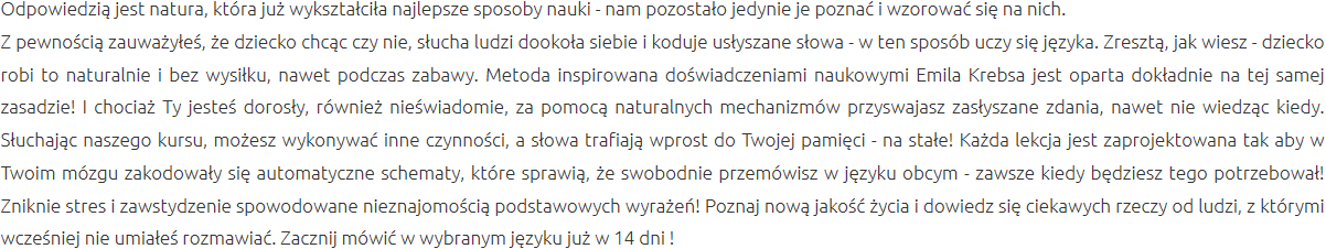 Efektywny Kurs Językowy Efektywna Metoda Nauki Żagań
